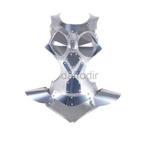 Stage Wear Dance Costume Silver Bodysuit Women DJ DS Jumpsuit For Singer Performing Wear Pole Dance Gogo Dancer Outfits Jazz Dance Costume d240425