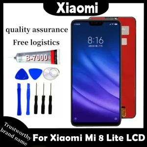 Schermate 6.26 '' LCD originale per Xiaomi Mi 8 Lite LCD Display touch Screen Digitazer Assemblaggio con telaio per Xiaomi Mi8 Lite Mi 8x LCD