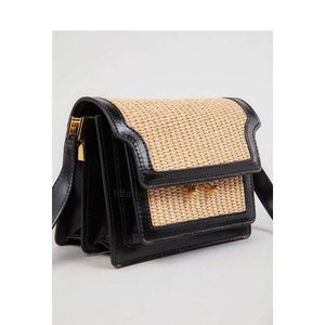 Shoulder Bags Purses and Handbags for Women Luxury Designer Straw Clutch Femme Summer Crossbody Rattan Wicker 244