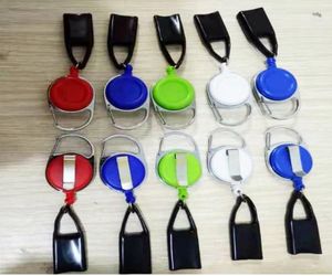 Clip da clip di cassa al guinzaglio più leggero Torch clip retradibile porta più chiara, colore e motivo inviare casualmente 90pcs4246376