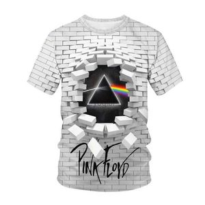 Herr t-shirts sommar ny herr personlig t-shirt 3d digital tryckning rund hals casual sport kort ärm topl2425