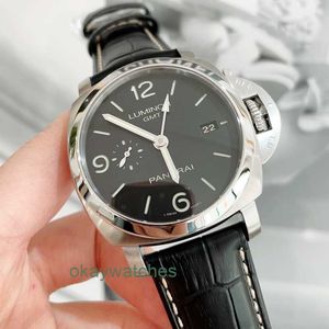 Мода Luxury Penarrei Watch Designer New Panasonic Lumino Series Полностью автоматические механические часы Mens Dynamic Herese Display