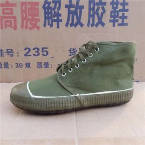 Schuhe Tomwang2012.Militärkriegerüberschuss chinesische Armee PLA Typ 65 Befreiungsschuhe Militärstiefel in Größen