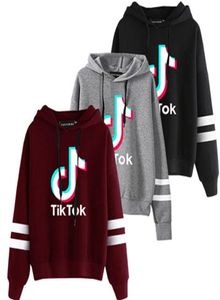 Spaccatura tiktok per donne vestiti da ragazza tik tok autunno inverno con cappuccio con cappuccio con cappuccio sportivo abbigliamento per maglione S2XL7545376