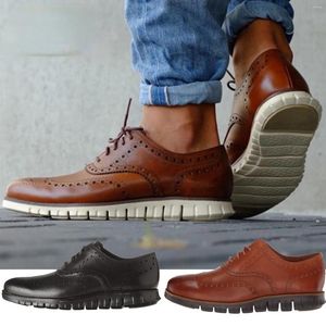 Lässige Schuhe Männer kleiden Blue Patchwork Oxford Echtes Leder formell für männliche Party -Abendessen britische Schuhe