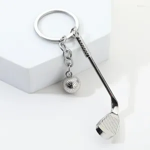 Keychains 20st Golf Keychain Ball Key Chain Pendant Eloy Car Hanging Accessories