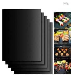 4033CM BBQ GRILL MAT Hållbar nonstick grillmatta återanvändbar enkel rena matlagningsark Mikrovågsugn utomhus BBQ Matlagningsverktyg DB3762684