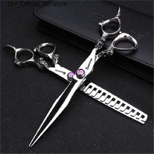 Nożyczki do włosów Japan Oryginalne 6.0 Profesjonalne nożyczki fryzjerskie Zestaw fryzjerski Set Hair Cutting Cuting Scissor Fryzura Q240425