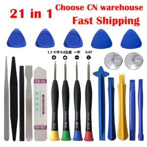 Tools 21 in 1 Phone Repair Tools Spudger Pry Opening Tool Screwdriver Set for iPhone X XR XS 8 7 6S 11 12 13 Hand Tools