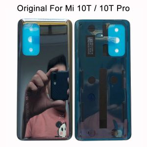 Frames Original For Xiaomi Mi 10T Pro 5G Back Battery Cover Rear Door Housing Case For Xiaomi Mi 10T 5G Battery Cover Replacement