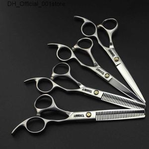 Tesoura de cabelo Toni Guy Scissors de cabelo inoxidável de aço inoxidável 5,5 polegadas/6,0 polegadas Profissional de barbeiro 6CR Kit de corte/desbaste Q240425