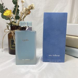 Profumo azzurro edt eau intenso pour homme colonia per uomini donne con buon odore di alta qualità spray parfum