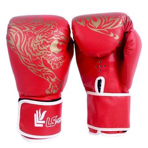 Защитное снаряжение густые взрослые боксерские перчатки Sanda Professional Competition Taekwondo Training Beach Bag Fighting 240424