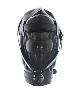 COUPER PinkBlack PU Leather Breathable Stoma Fetish Bondage Sex Mask CPGN01001233361