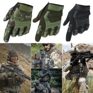 Eldivenler yeni sert mafsal taktik eldivenler erkekler tam parmak askeri eldiven atış airsoft savaş avı avı ordusu eldivenleri açık