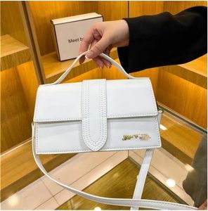 2023 classical Women's bag Summer spring new solid letter color fashion PU Handbags shoulder small square bag