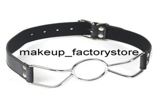 Massage Leather Sex Toys Ring Gag Flirting Open Mouth With Oring under Sexual Bondage BDSM Rollplay och Erotic Play för vuxna för C2385259