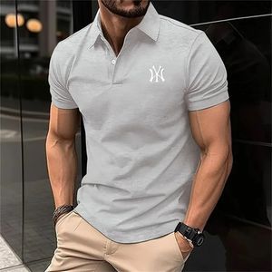 Polo a maniche corte ad alta qualità camicia assorbente e traspirante Europa USA primavera estate AU 240410