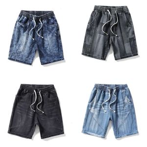 Szorty dżinsy mężczyźni Summer Casual Brand Streetwear Cotton Denim Pant Larege Rozmiar 8xl Pants Haruku 210713 S