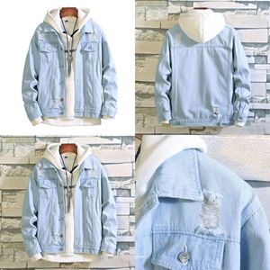 Männer neue Jeans Jacke Herren Bomber Jacken Männer Hip Hop Mann Vintage Denim Jacke Streetwear Chaqueta Hombre S xl xxl 201114 S S x