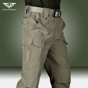 Pantaloni ix10 pantaloni tattici uomini militari impermeabili multipocket dell'esercito maschio usura esterna resistente a swat combattimento jogger cargo