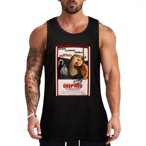 Herren-Tanktops Deep Red Vintage Top T-Shirt für Mann ärmellose Hemden coole Dinge süß