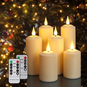 LED Candle 2*timing Remote Battery Operated Birthday Guest Gift Candles Home Decorative Flickering Wedding Tea Light 240417