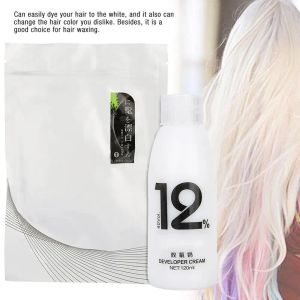 CORES 100G CAIL CHITENING KIT CREM SALON Hair tintina cor de cabelo clareador em pó de dióxygen hioxiredress hairdress