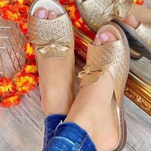 Casual Shoes Summer Rom Fashion Women Slide Oxford Woman Sandals Flats Tistrar Pu Leather Flip Flops Belt Buckle Kvinna