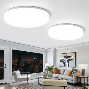 Światła sufitowe Ultra-cienkie okrągłe światło LED sypialnia neutralna biała chłodna ciepła 48W 36 W 24 W 18W