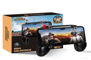 W11 Pubg Mobile Gamepad Controller Pubg Беспроводной игры для игр с джойстиком для iPhone Android Samsung Phone Dhl9258764