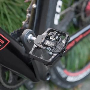 Peças gewage 2 em 1 spd bicicleta de auto -liquidação/pedal de bicicleta plana para mtb/rodo