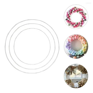 Decorazione per la decorazione palloncino arco di spicco di fondo Drapo sfondo porta da sposa staffa per matrimoni Circolo di metallo kit ghirlanda tropicale round round