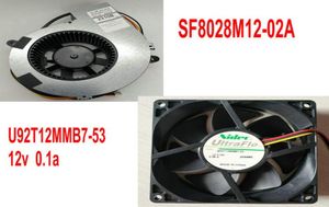 NIDEC 8025 12V Projector Cooling Lüfter U92T12MMB753 SF8028M1202A5777940
