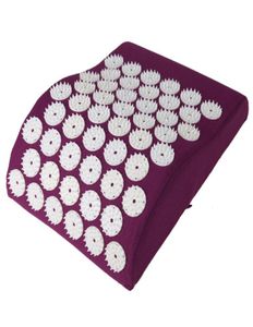 Massagekudde Acupressur Mat Relieve Stress Smärta Akupunkturkudde Spik Yoga Nacke Huvud Smärta Stress Relief Pillow3537673