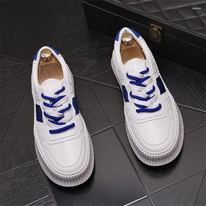 Casual Shoes European Style Dress Party Wedding Spring White Sneakers Round Toe Business Leisure Driving Walking Loafers T10