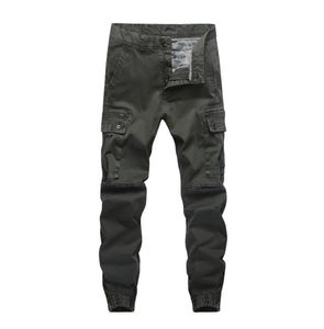 Męskie workowate joggers męskie spodnie moda szczupła fit Amy zielone spodnie do joggingu mężczyźni Presspants Spodnie do swobodnego noszenia 7612108