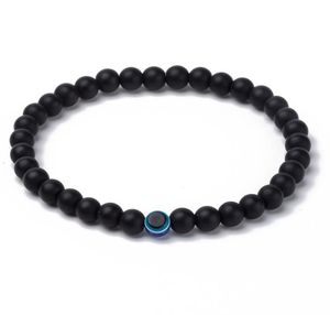 10pccset Men Women Women Breads Bracelet Bracelet Natural Stone Olhe Manuseio Madeira Madeira Jóias Handmadas 59999786