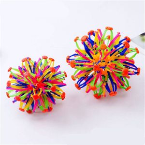 Magic Ball Funny Toy Kid Telescopic Toy Expanding Sphere Mini Ball Kids Toy Rainbow Colorful Flower Magic Ball 226s