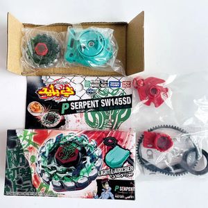 Äkta Tomy Beyblade Metal Fusion BB69 Poison Serpent SW145SDLAUNCHER VINTAGE SUPER RARE SEALED 240422