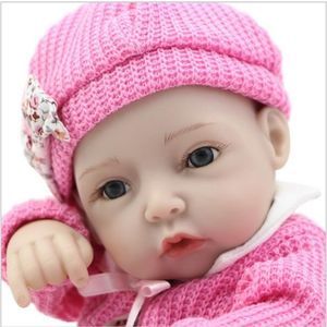 Style 28 CM Girl Baby Doll 10 Inch Full Soft Vinyl Body Reborn Alive Babies Dolls Kids Birthday Xmas Gift228h