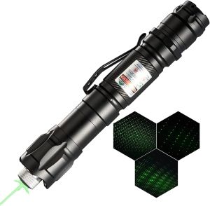 Stylus potente puntante laser verde 009 Torcia laser portatile alta potente 5 mw 532nm Visible Focus Green Combinazione