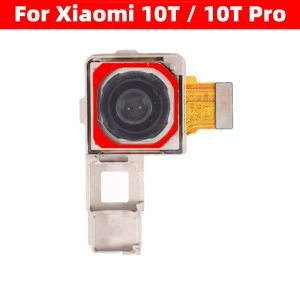 Kablar Original för Xiaomi Mi 10T 10 T Pro 108MP / 64MP Baksidan Back Camera Flex Cable Big Camera Module Smartphone Repair Parts