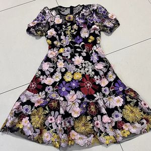 416 XL 2024 Milan Runway Dress Spring Summer Summer Short