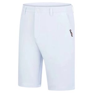 Short da golf golfisti per uomini vestiti a secco rapido maschile classici pantaloni rilassati pantaloncini sportivi 240422