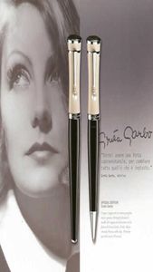 Pen Garbo With Cute Pearl Clip Office Stationery Gel Ink Fashion Design Roller Ball Pens Promotion Gift8146382