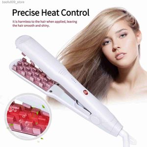 Curling Irons Curling iron ceramic corrugated curler fluffy curler iron electric curler Q240425