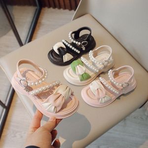 Girls sandals Peal Summer Casual Beach Shoes Toddler bambini Gioventù sandalo traspirante beige marrone size 23-37 W1QV#