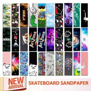 Доска цифровой спрей Emery Double Rocker Skateboard Sandpaper Skate Skate Deck Stickem