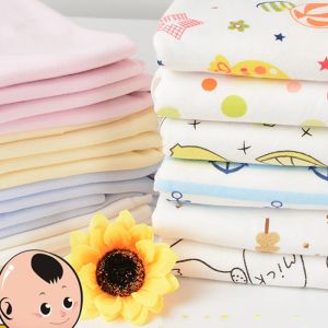 Сета для детской хлопковой майки ткань с вязаной хлопчатобумажной тканью для детских постельных принадлежностей пижама материал